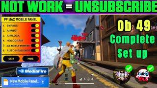 OB49 update no drag auto headshot config file free fire aimbot+aimlock | free fire Max headshot hack