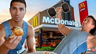 Eating ONLY McDonald’s for 24 Hours – How to EAT FAST FOOD and STAY LEAN!