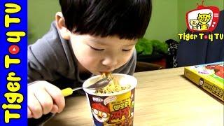 뽀로로 짜장면 리뷰 PORORO JAJANGMYEON REVIEW Chinese black noodle ramen