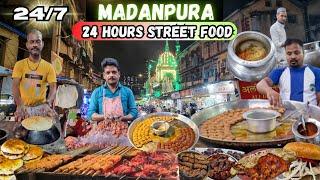 100 Years Old Street Food in Mumbai | 24 Hours Street Food Madanpura | Food Vlog | Madanpura |  Vlog