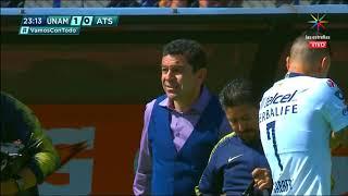 Gol de I. Malcorra | Pumas UNAM 1 - 0 Atlas | Clausura 2019 - Jornada 3 | LIGA Bancomer MX