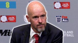 Erik ten Hag post-match press conference | Manchester City 1-1 Manchester United (Pens 7-6)