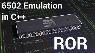 Emulating a CPU in C++ #30 (6502) -  Rotate Right