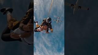 I JUMPED OFF A PLANE ️ #skydiving #skydivingdubai #skydivingadventure