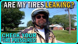 Check Your Motorcycle Tire Pressures! | Motorcycle PSA on PSI