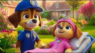 Paw Patrol Dog Rescue | Oh No...Skye Please Wake Up!! Don't Leave Chase Alone!!Very Sad Story