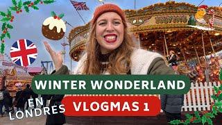 Let's go to Winter Wonderland! | VLOGMAS LONDON DAY 1