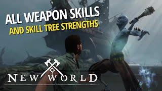 All Weapon Skills & Strengths - New World