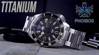 Phoibos APOLLO Titanium Diver (PY031D)