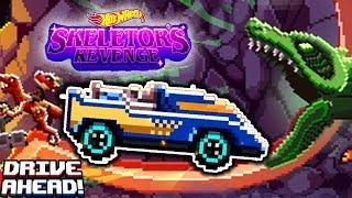 Revenge of the Skeletons part 4. New CARS Hot Wheels! Game DRIVE AHED battle cars at Insane MONSTERS