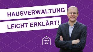 Hausverwaltung leicht erklärt | Stefan Jaklitsch