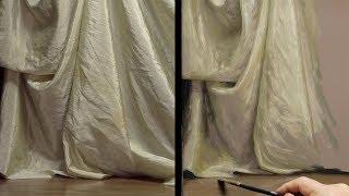 How to Paint Fabric - Painting Demonstration