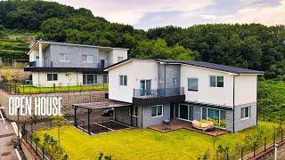 《실내 80평》 6억9천 인기현장 ! 대지215평 아름다운 조망 아산시 영인면 전원주택 korean detached house tour 평택 신축 단독주택