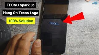 TECNO Spark 8c (TECNO KG5K) Hang on Logo 100% Working Solution by Waqas Mobile