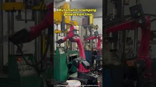 Stamping robot #machine #factory #automachine #robot #borunte