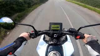 NEW 2024 Husqvarna Vitpilen 125 First On-board Footage UK Version