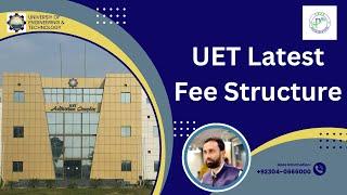 UET Fee Structure 2025 I UET A2 Fee Structure I UET Admission 2025 I UET ECAT 2025 Preparation