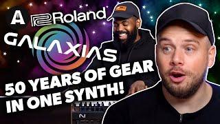 Roland Galaxias - 50 Years of Roland Gear in one Super Instrument Plugin!