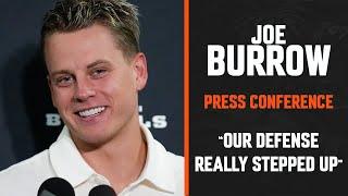 Joe Burrow Press Conference | Week 7 Win in Cleveland