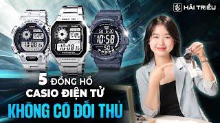 Top 5 Đồng hồ Casio nam điện tử đẹp giá 1 TRIỆU đáng mua nhất mọi thời đại