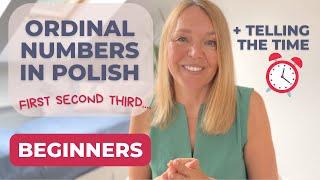 Ordinal numbers |  Telling the time in Polish