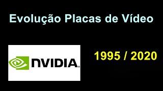 Evolução Placas de vídeo Nvidia rtx 3080 #shorts