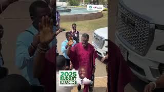 #Budget2025:Kwame Asare Obeng [A Plus], MP for Gomoa Central arrives ahead of 2025 Budget reading
