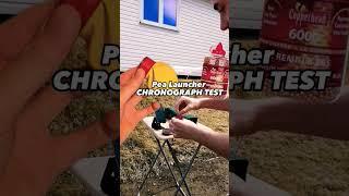 DIY Pea Shooter Chronograph test! // How POWERFUL this homemade weapon can be? (WEAR SAFETY GLASSES)