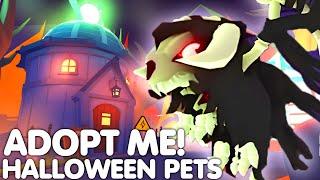 HOW TO GET NEW LEGENDARY GRIM DRAGON IN ADOPT ME! 14 NEW HALLOWEEN PETS! (ALL INFO) ROBLOX