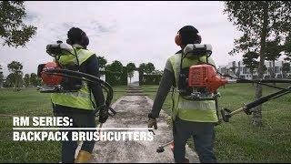 ECHO tools backpack brushcutters in action. See what features and advantages make them special.