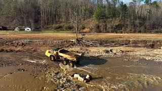 Heavy Equipment in Action: Rebuilding Roads & Rivers After Hurricane Helene part 2