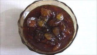 गुळांबा /हिरव्या कच्या कैरीचा गुळांबा(कोकणी रेसिपी) /Raw mango Gulaamba  (Kokani recipe)