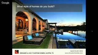 Austin Luxury Custom Home Builders