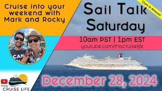 Sail Talk Saturday on December 28, 2024 with Mark and Rocky