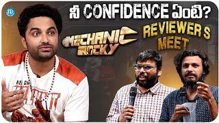 Vishwak Sen Meet With Movie Reviewers | Poola Chokka | Ragadi | Mechanic Rocky | iDream Trending