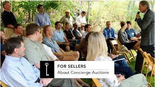 About Concierge Auctions // "For Sellers"