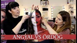 ANGYAL vs. ÖRDÖG Smink - Collab Hamza Vanessával