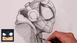 How To Draw Miles Morales Spider Man | Sketch Tutorial