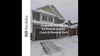 Portfolio | Properties for Sale & for Rent in Findlay Creek & Blossom Park