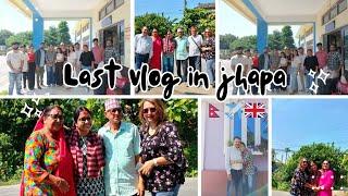 Last vlog in jhapa | hardest Good bye | Prenija Dhakal #vlog19