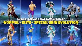 Evolution Of Normal and Elite Skin Mobile Legends Bang Bang to Ultra HD