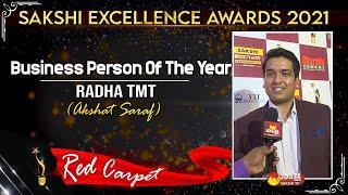 Akshat Saraf  At Sakshi Excellence Awards 2021 | Red Carpet | Sakshi TV