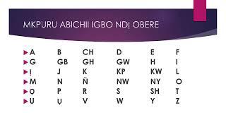 MMUTA IGBO MKPURU ABICHII | Learn to recite Igbo alphabets #igboamaka #igbo #learnigbo