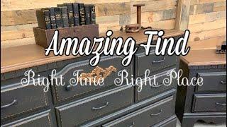 Amazing Find  | Second Hand Furniture Makeover | Industrial | Farmhouse | Cottage