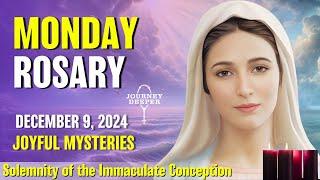 Monday Rosary  Joyful Mysteries of the Rosary  December 9, 2024 VIRTUAL ROSARY