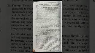 Research notes | Research design #researchdesign #research #notes #bba #ccsu #books #youtubeshorts