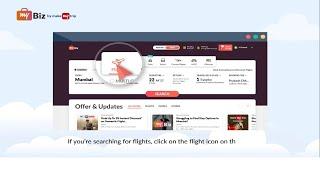 Here’s How to Book Flights on myBiz