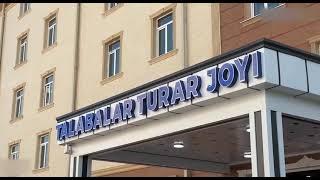 Talabalar turar joyida yaratilgan sharoitlari