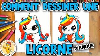 Apprendre à Dessiner une LICORNE