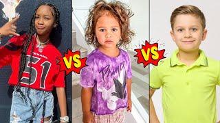 Bad Kid Paris vs Alaia McBroom vs Kids Roma Show Lifestyle Comparison 2024